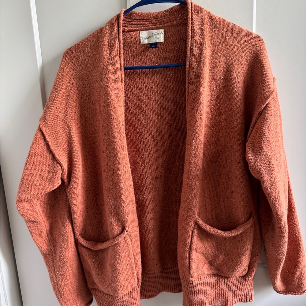 Universal Thread Orange Cardigan Sweater